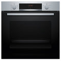 Bosch Series 4 60cm Electric Built-In Oven - 71L, 7 Functions, Pizza Setting, Stainless Steel - HBA534BS3A