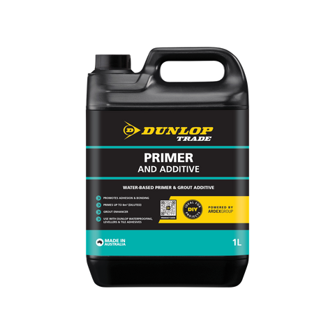 Dunlop 1L Primer & Additive, Concentrated, Tile Adhesive Primer & Grout Additive, Indoor