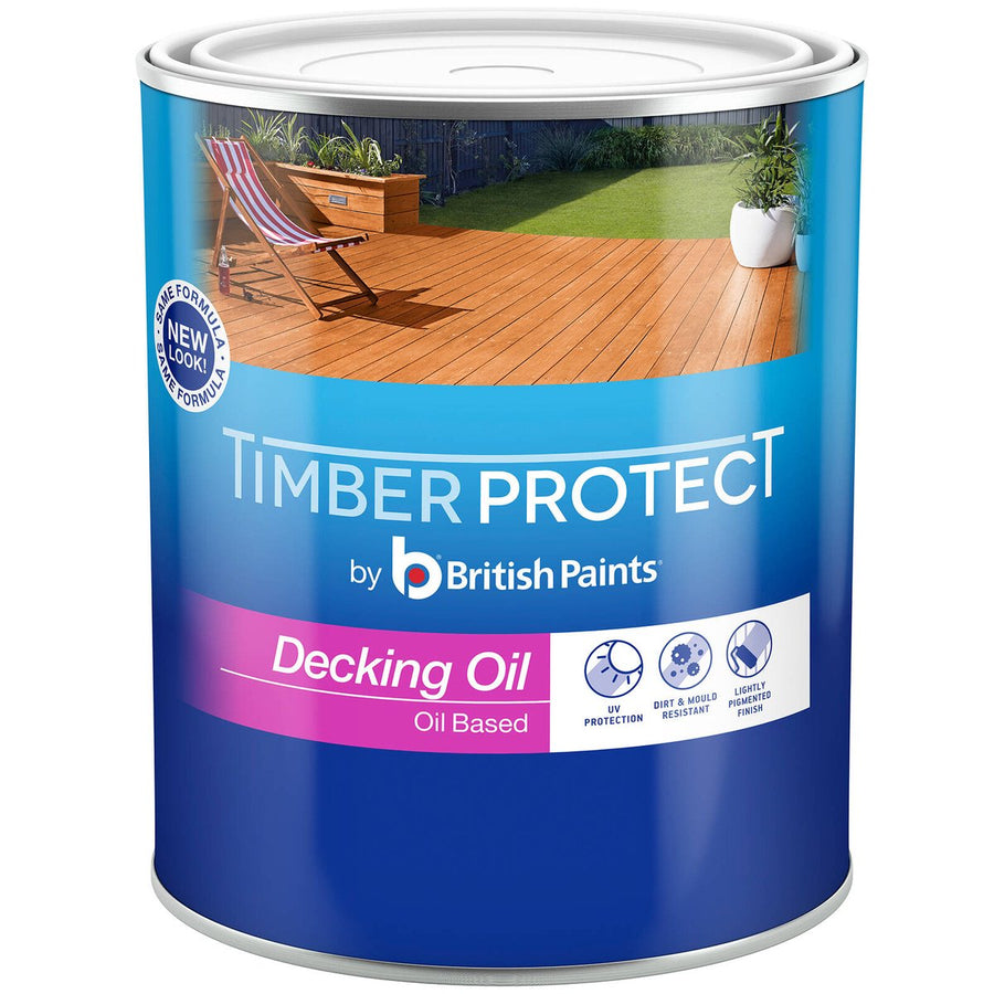 Timber Protect Decking Oil - 1L - Oil Based - UV Resistant - SuperSaverAU - view 1
