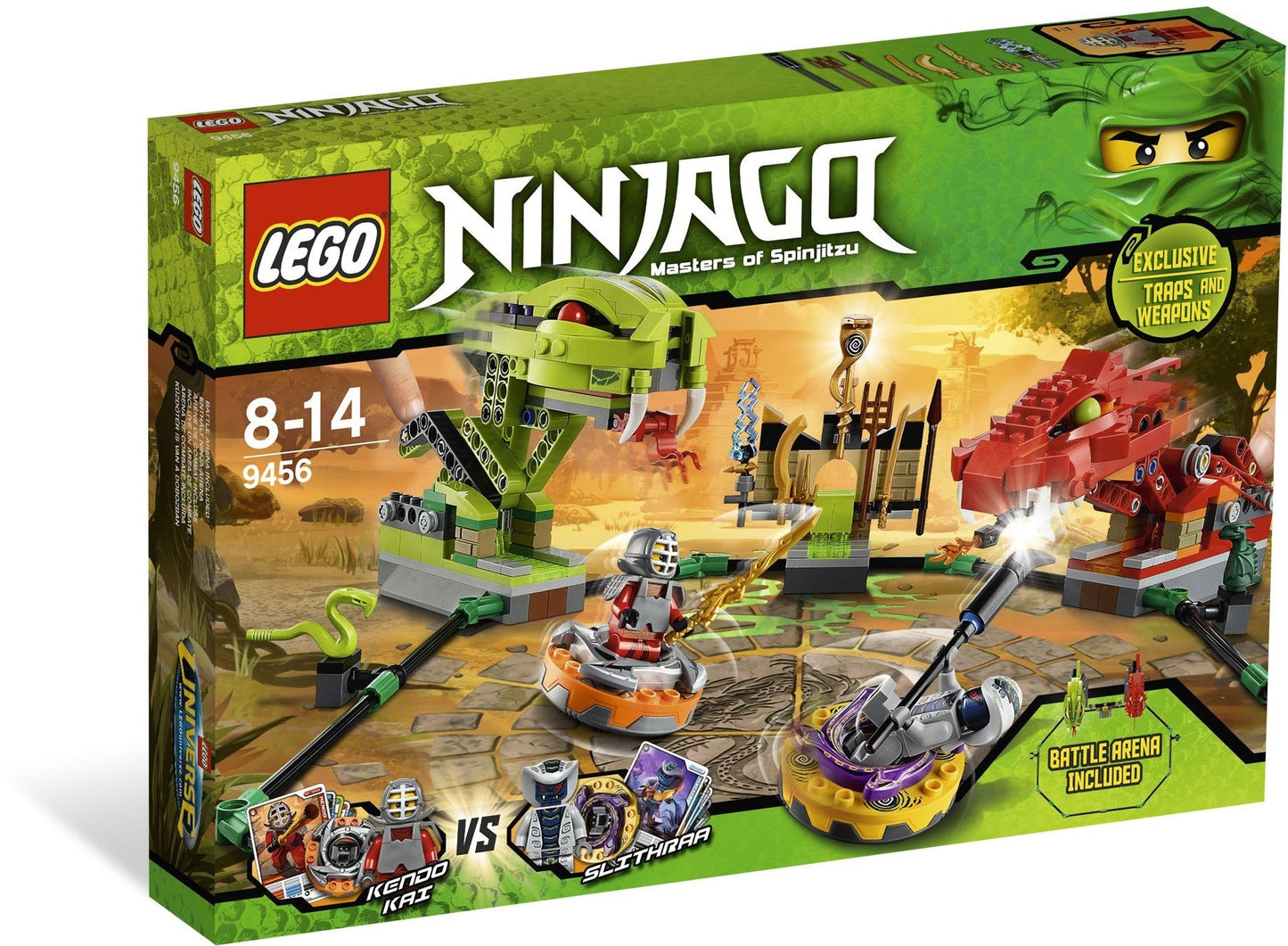 LEGO 9456 Ninjago Exclusive Set Spinner Battle- Auzzi Store