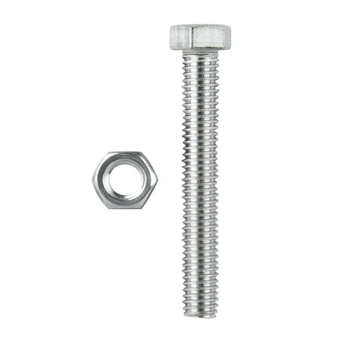 Pinnacle Hex Head Bolts - M10 x 120mm - Stainless Steel - 2 Pack - SuperSaverAU - view 1