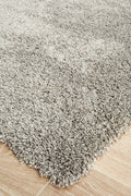 Rug Culture Laguna Medium Silver Polypropylene Rug 230x160cm - Jute Weft Backing - LGNSILVER230X160