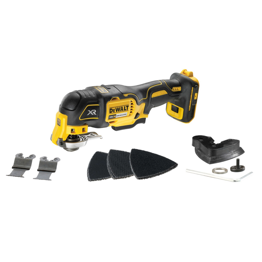 DeWALT 18V XR Li-Ion 3-Speed Oscillating Multi-Tool Skin Only DCS356N-XJ