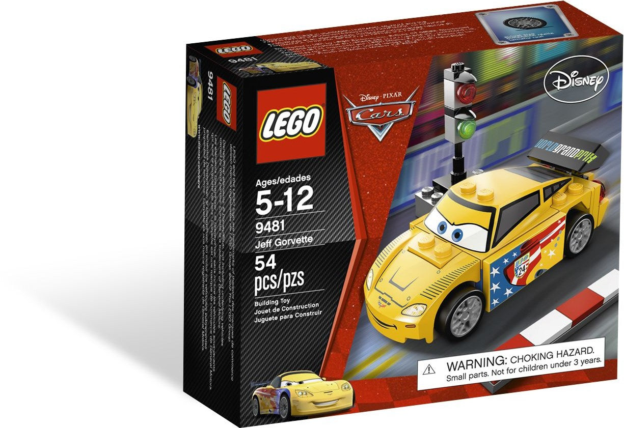 LEGO Cars 9481 Jeff Gorvette- Auzzi Store