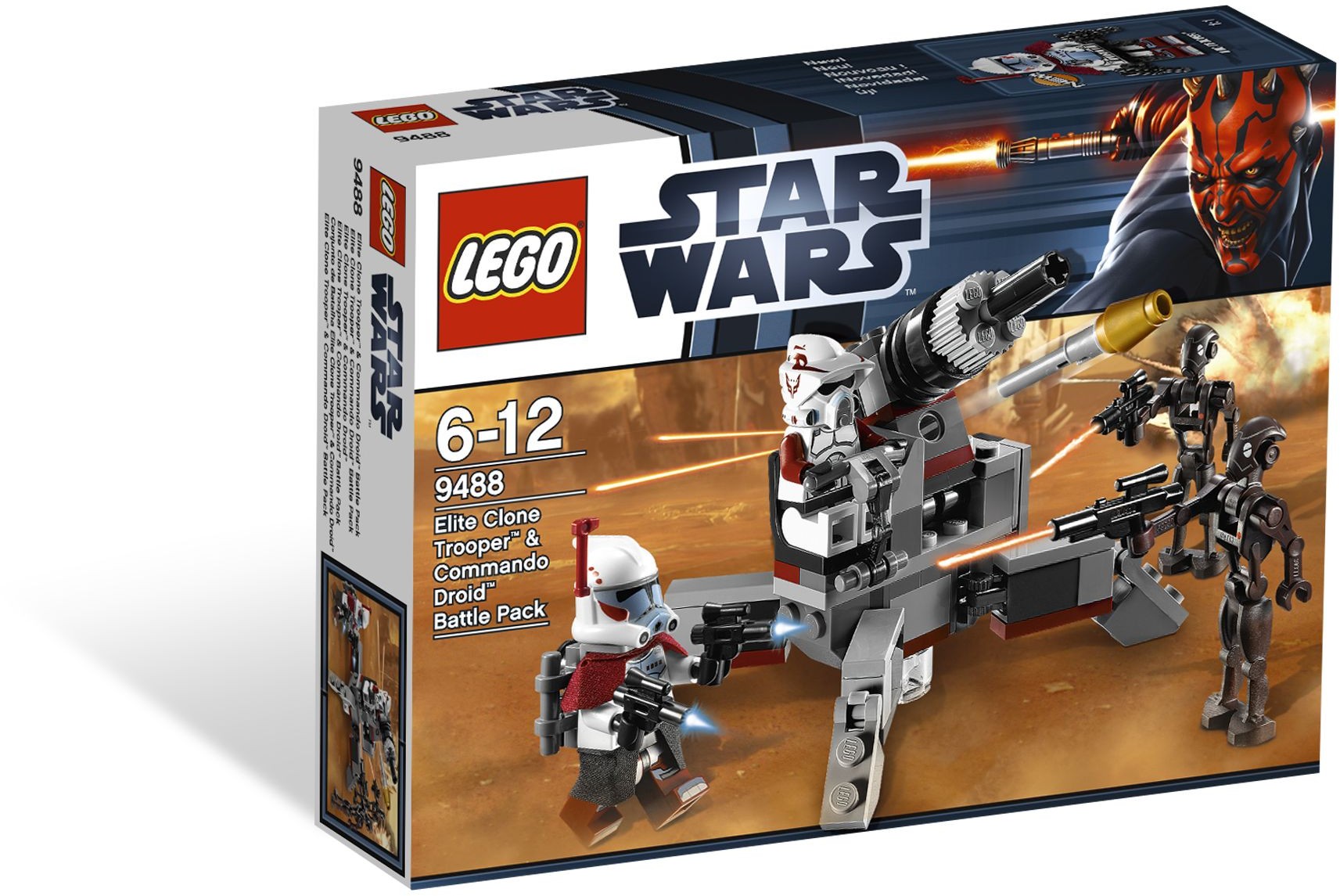 Lego Star Wars 9488 Elite Clone Trooper-Commando Droid - Auzzi Store