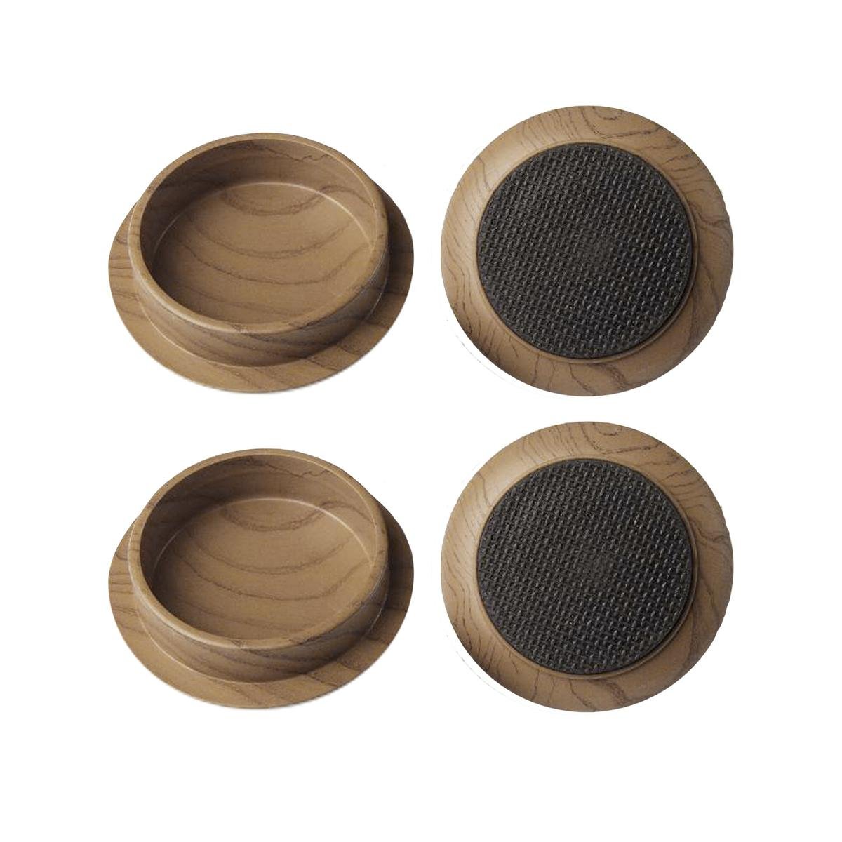 Surface Gard Castor Cups - 44mm - Plastic - Non Slip - 4 Pack - SuperSaverAU - view 1