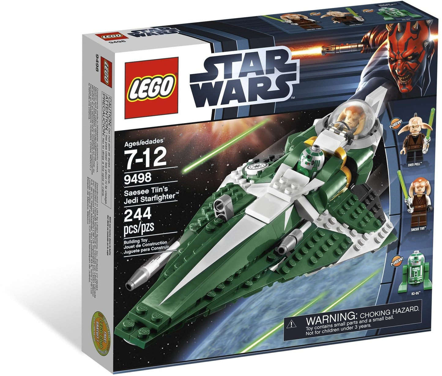 Lego Star Wars 9498 Saesee Tiins Jedi Starfighter- Auzzi Store