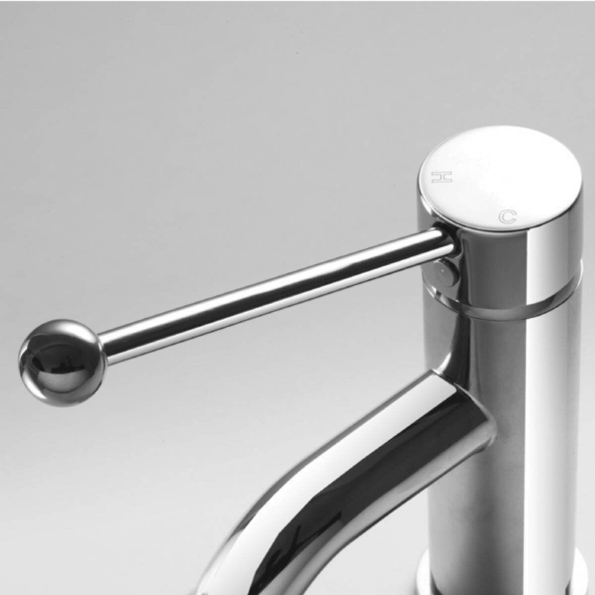 Rogerseller Tonic Care Extended Basin Mixer Handle - Chrome Finish, 75mm High - 303054