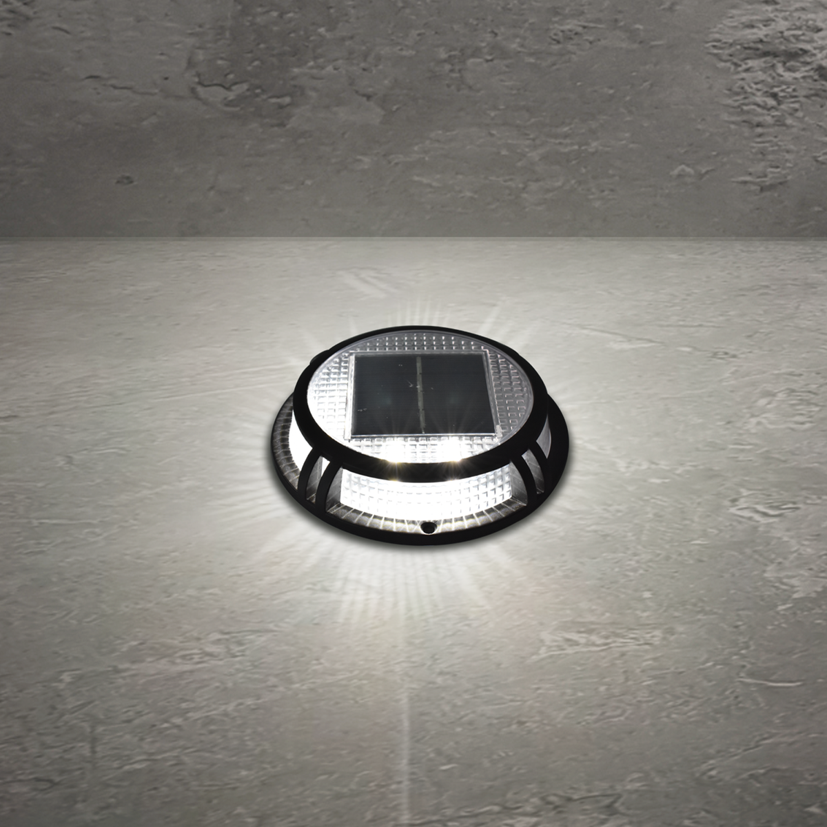 Click Brooklyn Solar LED Deck Light - 120mm - Aluminium - Outdoor Use - SuperSaverAU - view 2