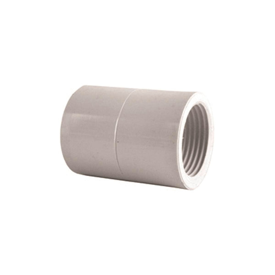 Holman Faucet Socket 15mm x 1/2 Inch PVC White Durable Fitting - SuperSaverAU - view 1