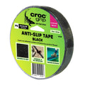 Croc Grip Anti Slip Tape 10m x 25mm Black Durable Chemical Resistant - SuperSaverAU - view 1