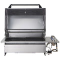 Smart Four Burner Drop-In LPG BBQ - 304 Stainless Steel, Slimline Hood, Blue LED Controls - 4000DGSL-SS