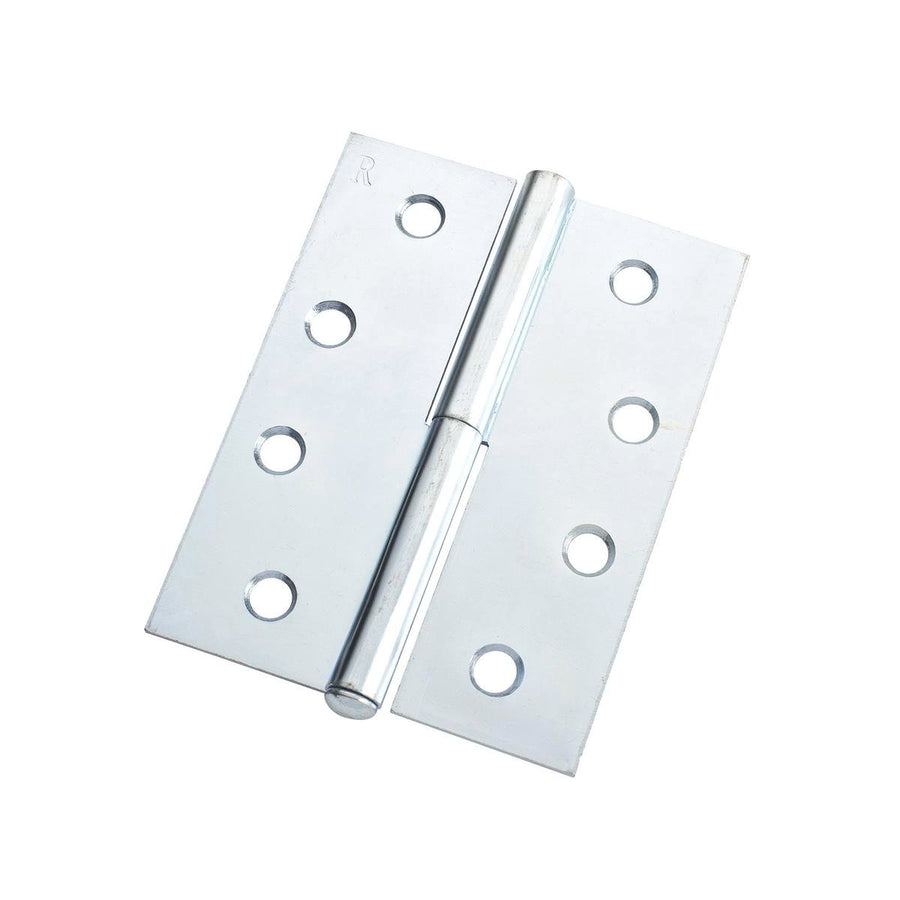 Lane Zinc Plated Right Handed Lift Off Hinge 100 x 76 x 1 6mm Durable - SuperSaverAU - view 1