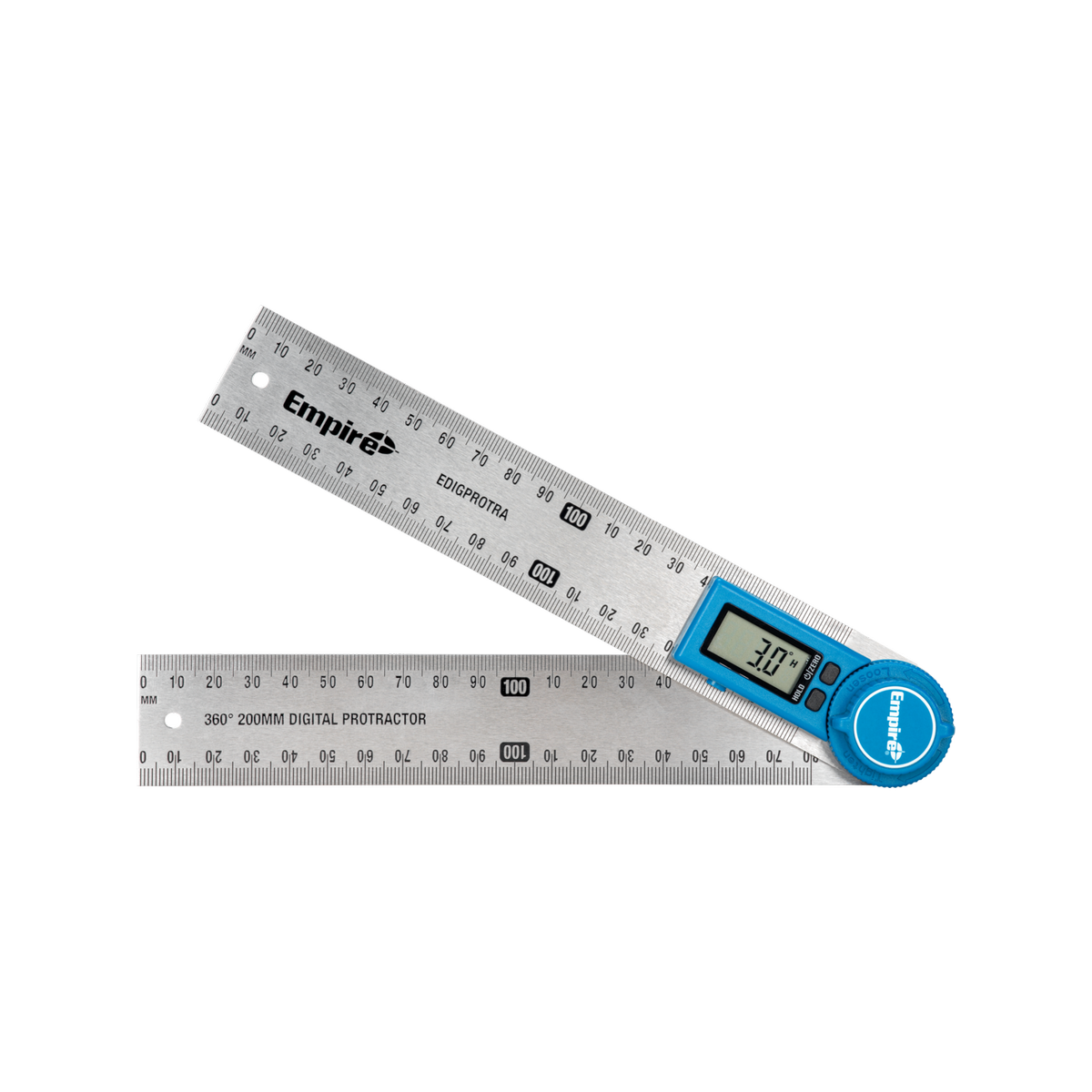 Empire 360 Digital Protractor - 200mm - 360° Angle Measurement Tool - Stainless Steel - SuperSaverAU - view 2