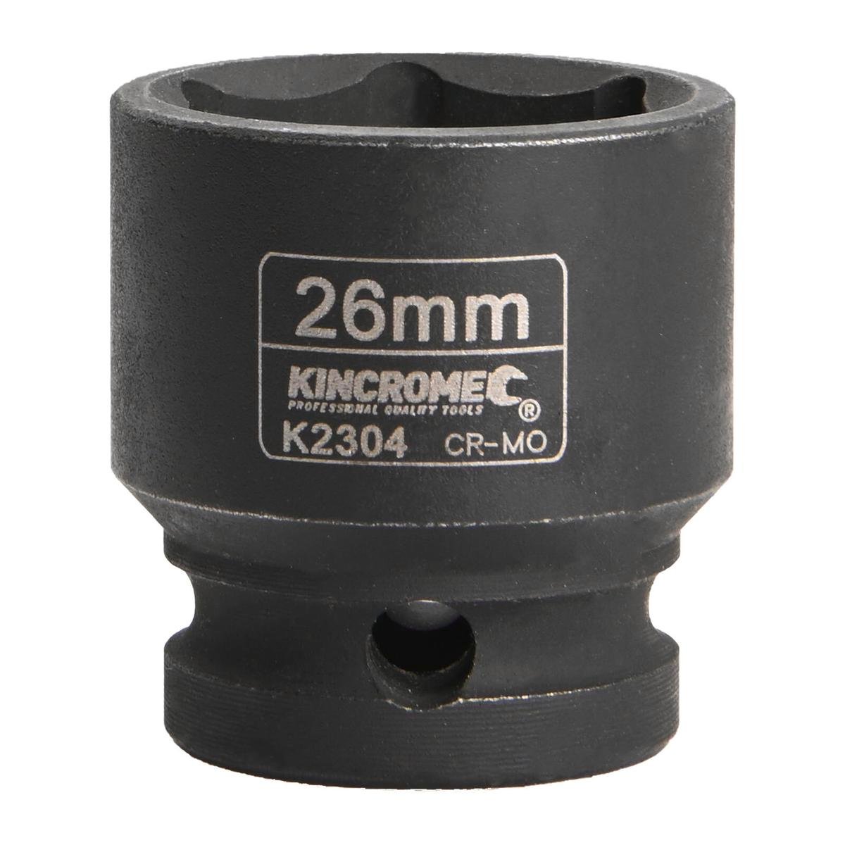 Kincrome 26mm Impact Socket - Cr-Mo Steel - Rust Resistant - Durable - SuperSaverAU - view 1