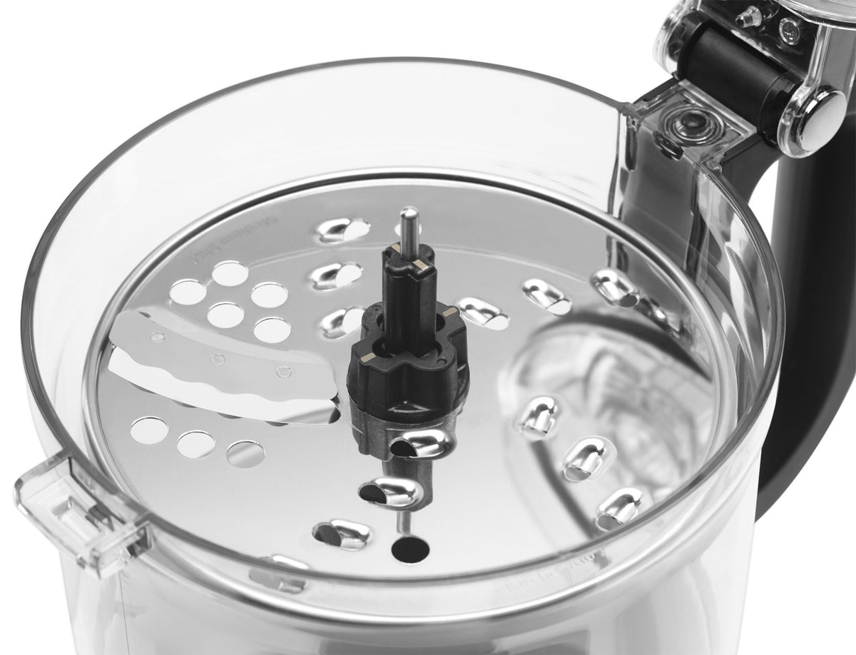 KitchenAid 7 cup food processor - 250W, 3 speeds, LED controls, Contour silver - 5KFP0719ACU