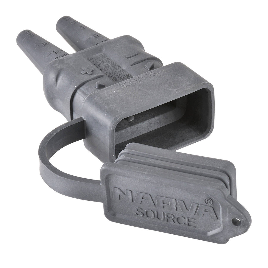 Narva Grey IP64 Weatherproof Source Cover to Suit 50A Heavy Duty Connector