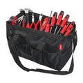 Trojan 35 Piece Tool Kit with Storage Bag, Claw Hammer, Pliers, Screwdriver Bits and Utility Knife