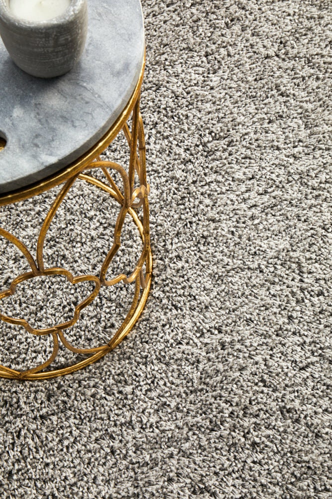 Rug Culture Laguna Medium Silver Polypropylene Rug 230x160cm - Jute Weft Backing - LGNSILVER230X160