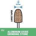 Dremel Aluminium Oxide Grinding Stone 9.5mm Orange - SuperSaverAU - view 3