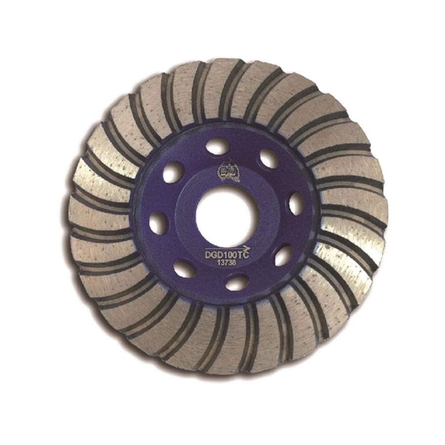 Dta Boss Turbo Diamond Cup Grinding Wheel - 125mm - Silver - Efficient Grinding - SuperSaverAU - view 1