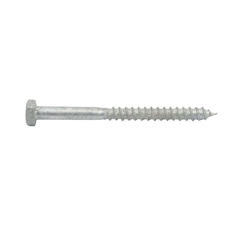 Zenith Coach Screw 6mm x 65mm Hot Dipped Galvanised Corrosion Resistant - SuperSaverAU - view 1