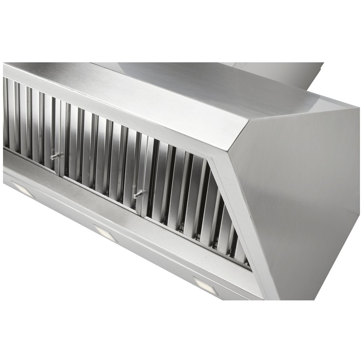 Schweigen 1200mm BBQ Canopy Rangehood - 2200m³/h Twin Motors, Stainless Steel, Touch and Remote - DBH1200