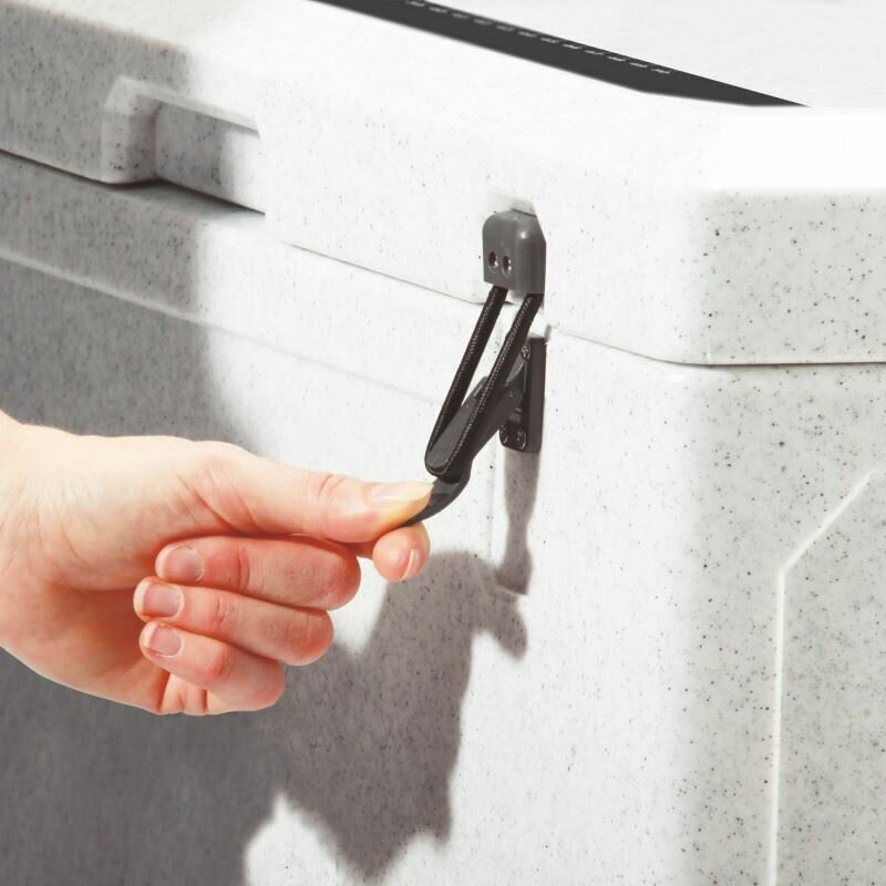 Dometic 113.5L Cool-Ice Insulated Cooler - Ash Grey, Food Grade Polyethylene, Drain Plug - CI110