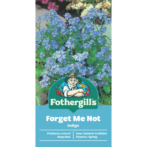 Mr Fothergill's Forget Me Not Flower Seeds - Easy Self-Seeding Border Annual, 30cm