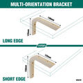 Carinya 150 x 125mm Raw Plywood Angle Bracket 30kg