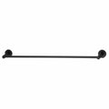 Mondella 620mm Matte Black Resonance Towel Rail - Metal - 1 Pack - SuperSaverAU - view 1
