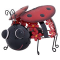 Click Solar Metal Animal Light Bug - 1.2V Rechargeable - Red - Outdoor Decor - SuperSaverAU - view 1