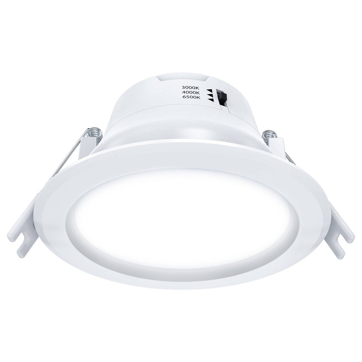 Arlec 9W Tri Colour Dimmable LED Downlight 92mm 2 Pack - Recessed Lens - SuperSaverAU - view 2