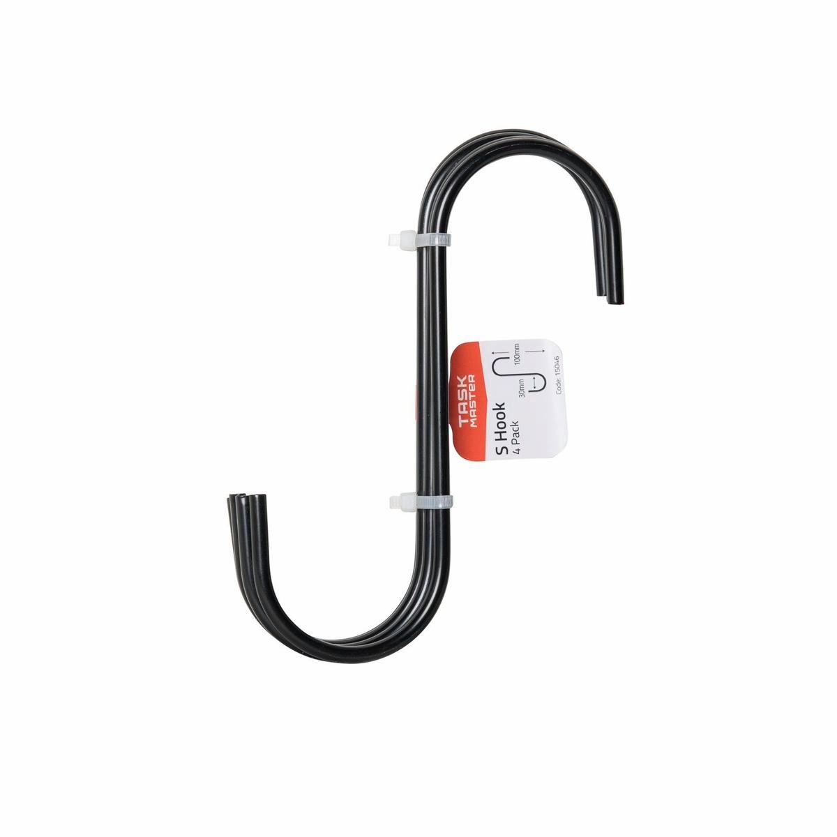 Taskmaster S Hook - 150 x 45 x 30mm - Steel - Garage Storage - SuperSaverAU - view 1
