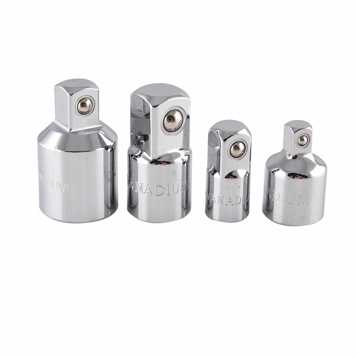 Craftright Socket Adaptor Set - Cr-V Steel - 4 Piece - Durable Design - SuperSaverAU - view 1