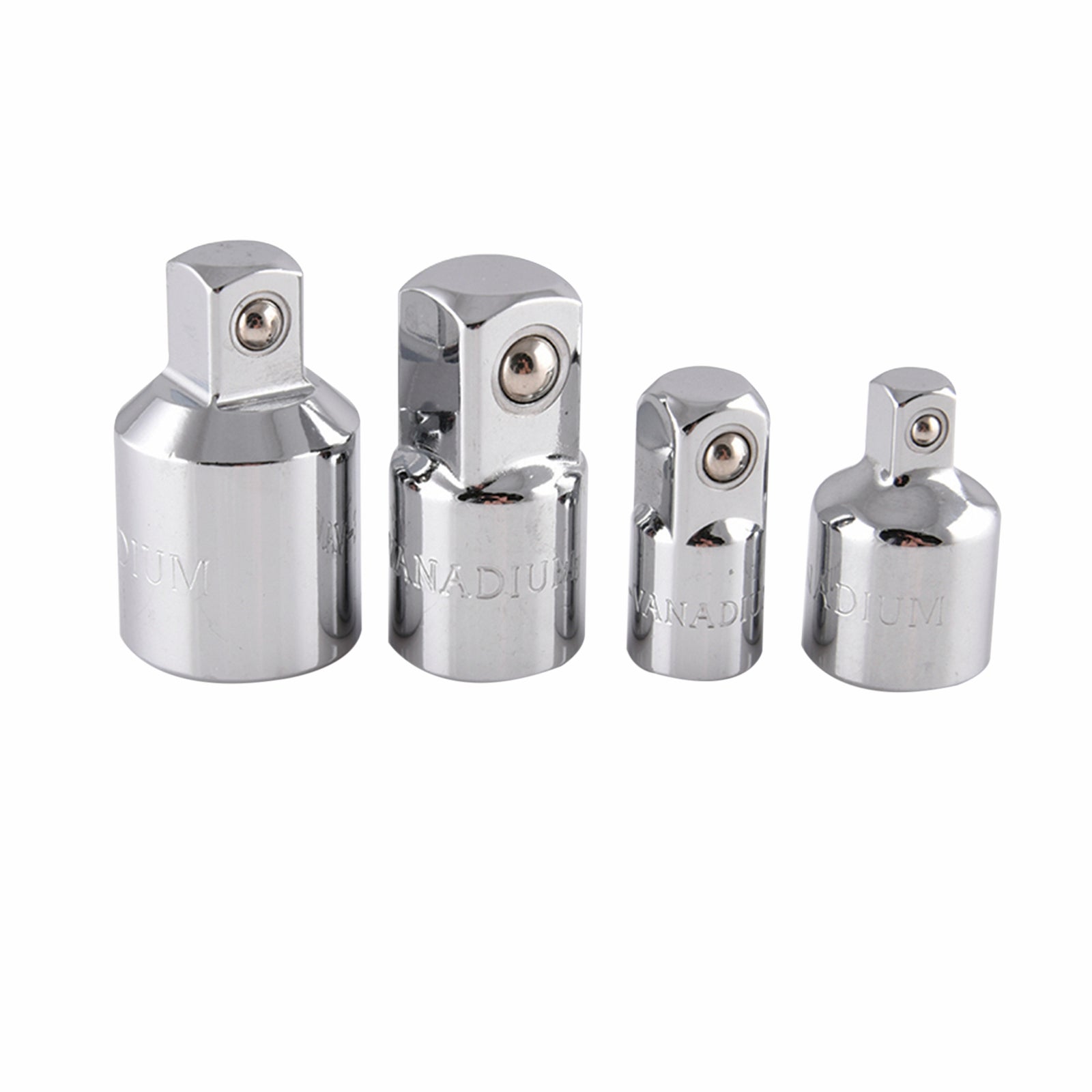 Craftright 4 Piece Socket Adaptor Set Chrome Vanadium Steel