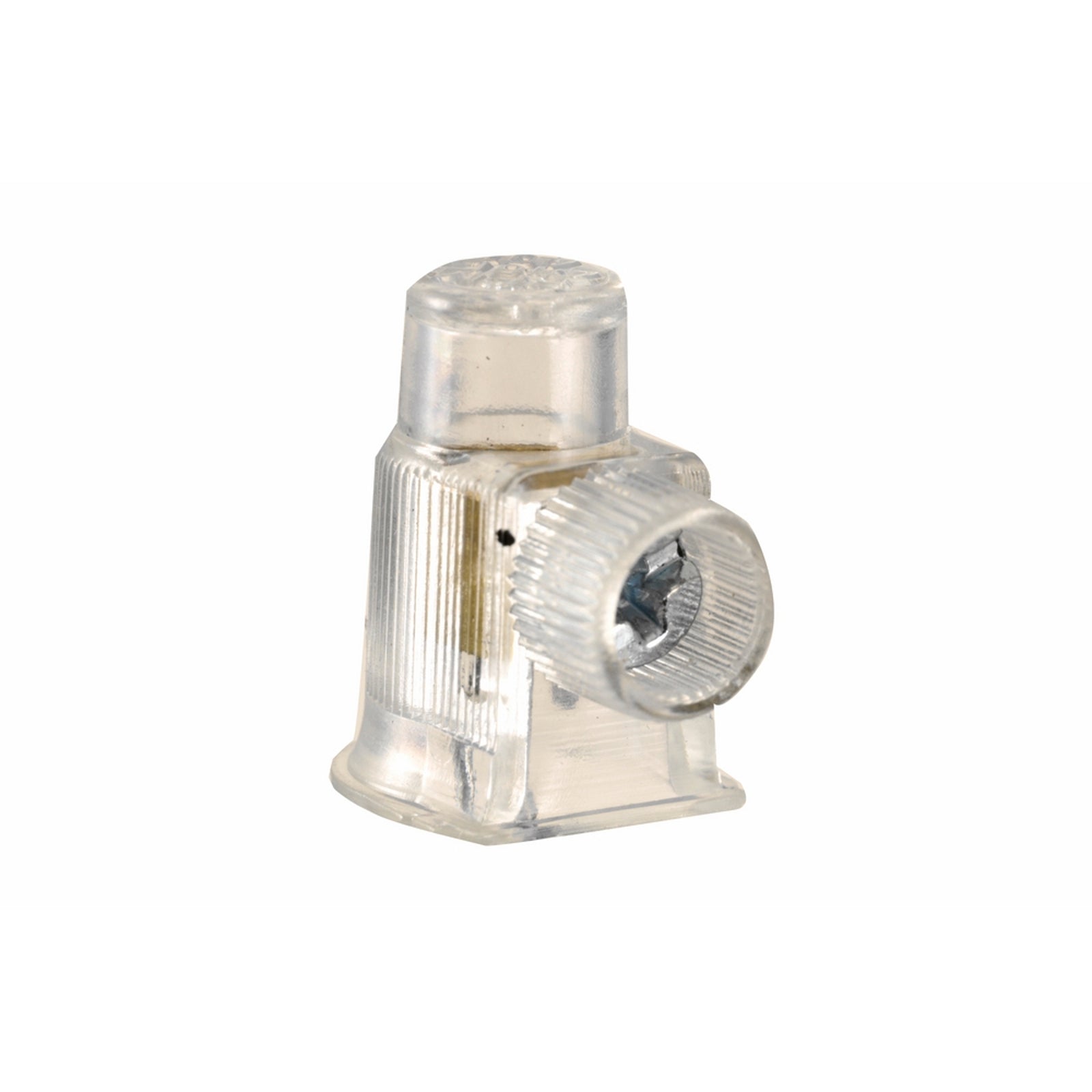 HPM 40A Heavy Duty Single Screw Connector Clear - 100 Pack