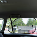 All Set 650 x 400mm Black Side Twist Mesh Sunshades - 2 Pack