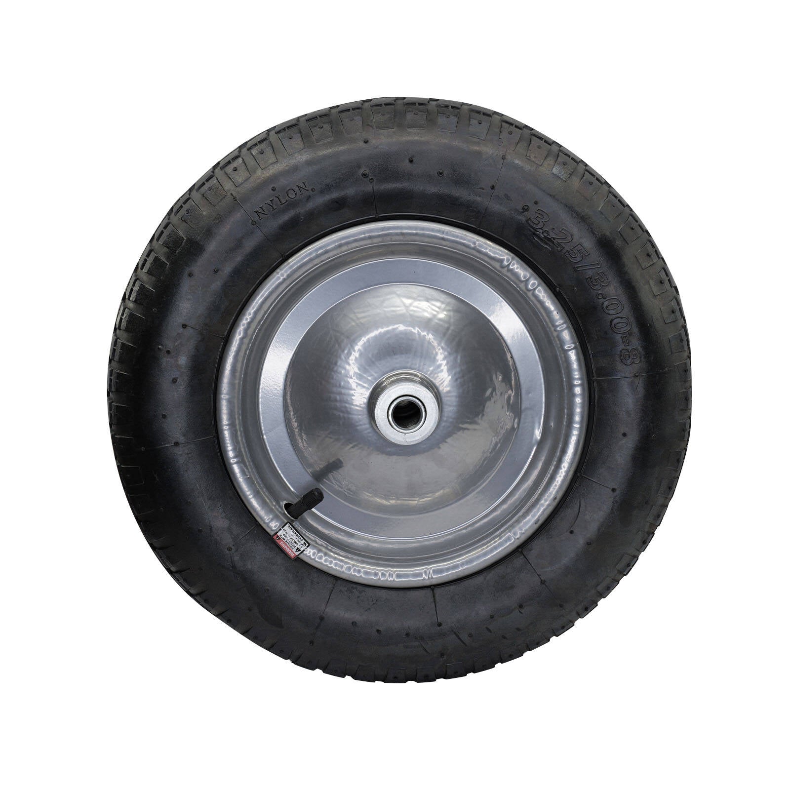 Move It 3.0 x 8" Pneumatic Wheelbarrow Wheel, 5/8" Bore, 100kg