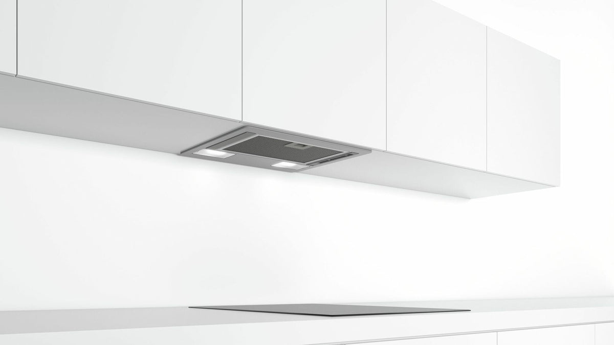 Bosch Series 2 53cm Undermount Rangehood - Grey - 420m³/h, 3 Power Settings, LED Lighting - DLN54AA70A