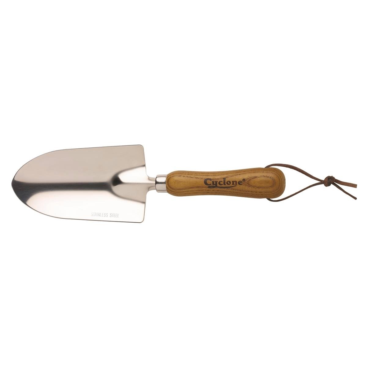 Cyclone Garden Trowel - Stainless Steel Blade - Timber Handle - Durable - SuperSaverAU - view 1