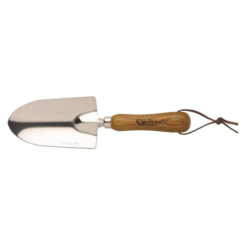 Cyclone Garden Trowel - Stainless Steel Blade - Timber Handle - Durable - SuperSaverAU - view 1