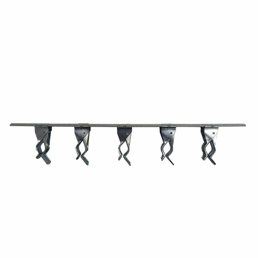 Everhang 425mm 5 Sliding Bars Broom Holder - Silver - Steel - SuperSaverAU - view 1