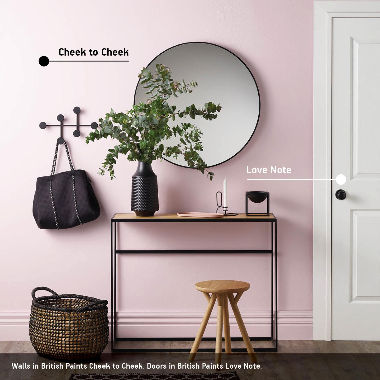British Paints 1L White Semi Gloss Doors Windows and Trim Paint and Prime