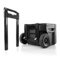 ToughBuilt StackTech Rolling Tool Box - Telescoping Handle & All-Terrain Wheels