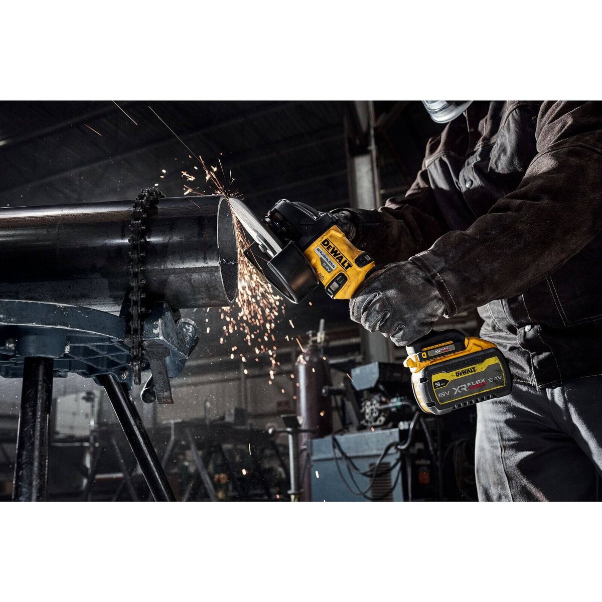 DeWalt 54V XR Flexvolt Angle Grinder - 180mm - Bare Unit - DCG440N-XJ - High Torque - SuperSaverAU - view 3