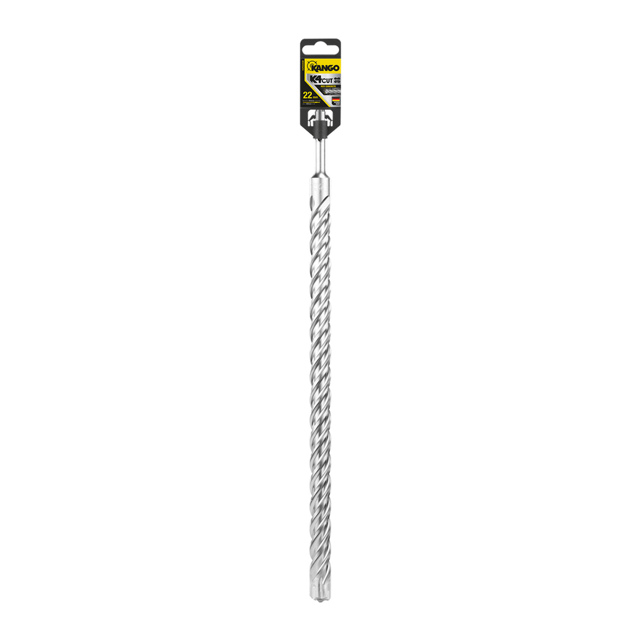 Kango SDS Plus Drill Bit - 22mm x 450mm - Steel - Low Vibration Performance - SuperSaverAU - view 1