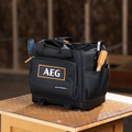 AEG Quickstack 2.0 Half Size Tool Bag - 273mm x 396mm x 364mm - Durable Fabric - Organised Storage - SuperSaverAU - view 2