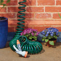 Pope 8mm x 15m Spiral Hose Set, Polyurethane Kink & UV Resistant Garden Hose