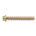 Ramset AnkaScrew 12 x 100mm Zinc-Plated Masonry Anchor - Flanged Hex Screw-In - 10 Pack